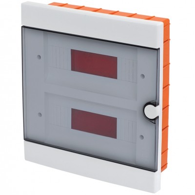 Πίνακας Χωνευτός Πλαστικός 2Σειρών 24Στοιχείων IP40 Attis 60246